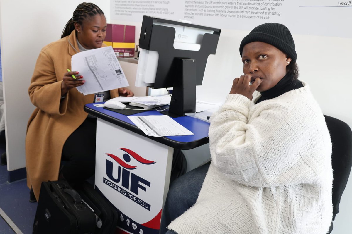 UIFBenefits's tweet photo. The #UIF is today, 29 September 2026, running the second leg of its service delivery drive in Petrus Steyn, Free State where services such as new applications,  assessments of claims, and processing payments are being rendered.

#UIF 
#WorkingForYou
#Yazini
#PublicServiceMonth https://t.co/S5ZkcZDXfs