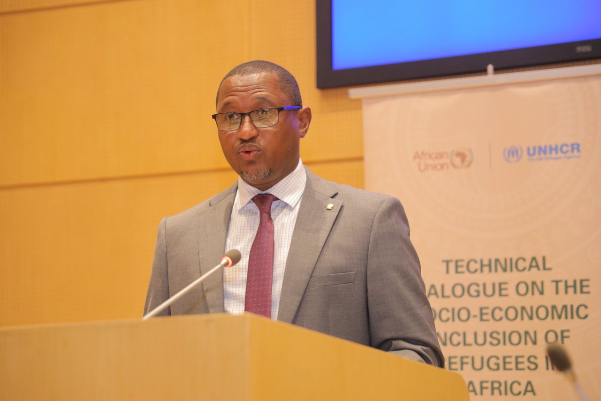 UNHCR_AU's tweet photo. Happening today in Addis, a 2-day Technical Dialogue on the Socio-Economic Inclusion of Refugees in Africa. Co-convened by the @_AfricanUnion &amp; UNHCR, the dialogue brings together Member States, RECs, refugees &amp; partners to exchange on practical approaches for refugee inclusion. https://t.co/pbYXxIL9IR