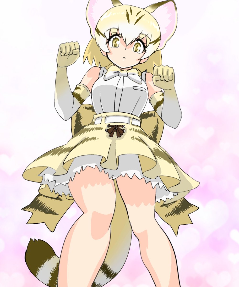 msl2go's tweet photo. #みんなで描くけもフレ記念日絵
#けものフレンズ
今日は「招き猫の日」とのことで
招き猫ポーズのスナネコ���ゃん https://t.co/Ds6hbpbA65