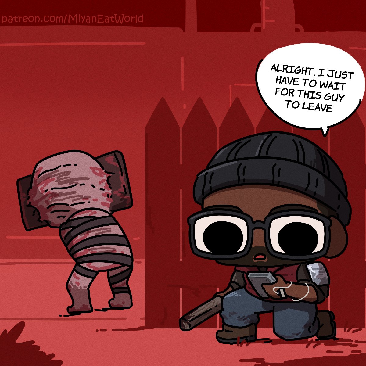 MiyanEatWorld's tweet photo. Every stealth section I get into makes me think "Hinako would've dealt with this quicker"
#SilentHill #Townfall https://t.co/3HhzPFJrd8
