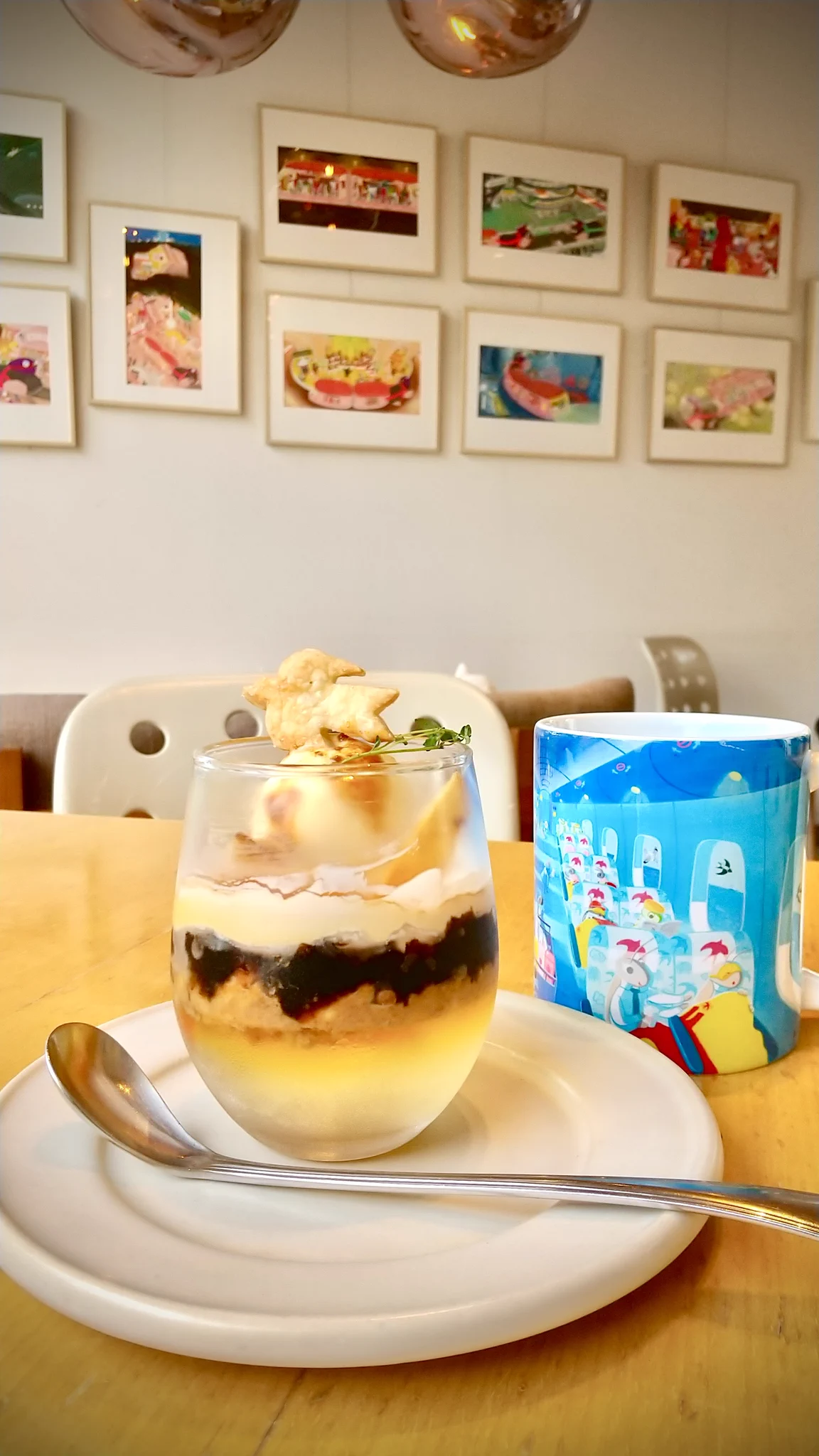 もとやすけいじ в X: „府中乃森珈琲店「もぐれっしゃと地下の旅展