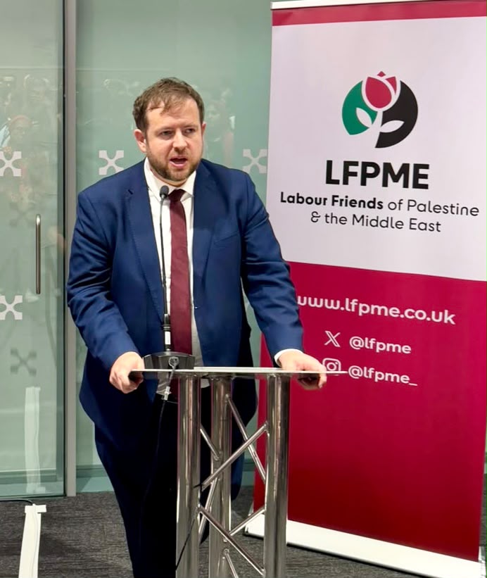 LFPME's tweet photo. Thank you to everyone who joined our LFPME reception.

A historic moment with a Labour Government leading with values in action, and recognising those who have campaigned for peace, justice and freedom for Palestine. 🇬🇧🤝🇵🇸 https://t.co/atHPRQpDfG