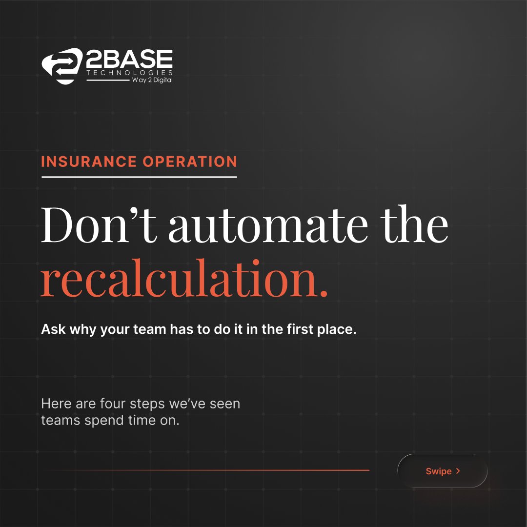 2basetech's tweet photo. Every hierarchy change meant recalculating commission splits by hand. We built platform that calculates compensation from hierarchy itself. No separate copy to keep in sync. 

What step would you remove before automating it?
https://t.co/qMQ7ia37tU

#InsurTech #2basetechnologies https://t.co/OYWhbuFCdR