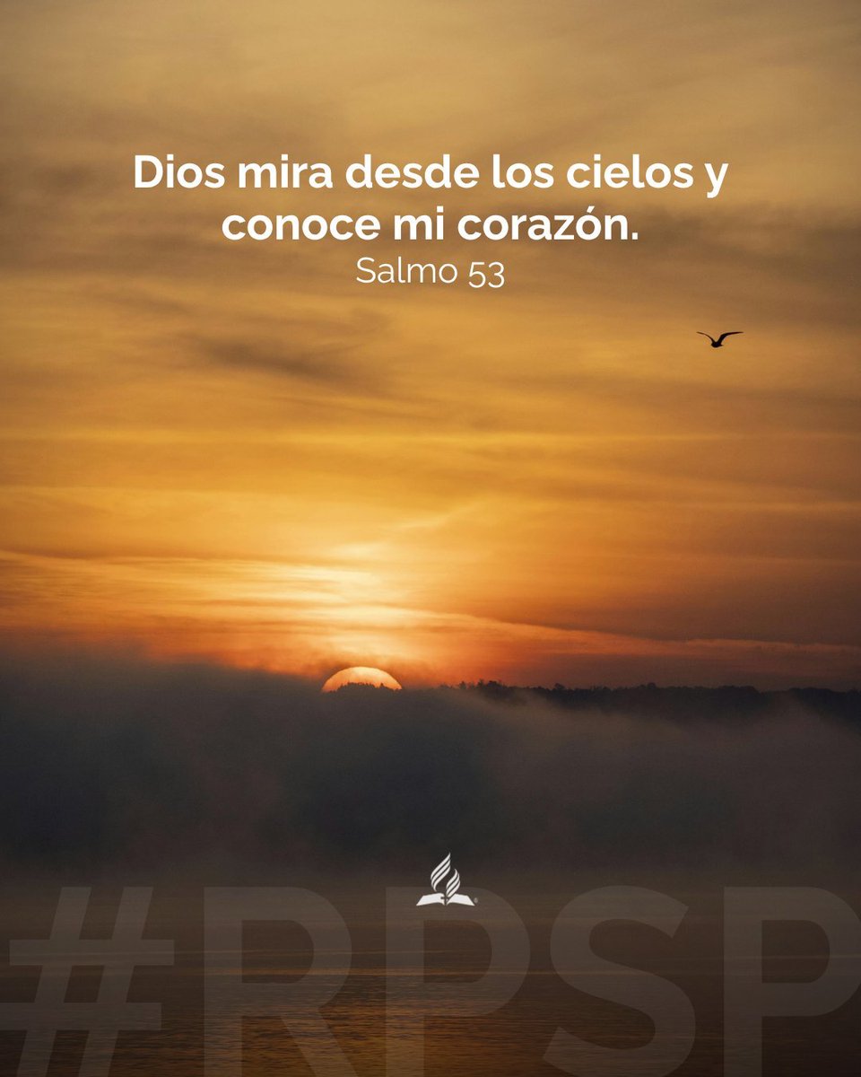zero_ja40's tweet photo. Salmos 53: «Dice el necio en su corazón: “No hay Dios”... ¡no hay quien haga el bien!» Aunque el mundo se aleje de Dios, puedo elegir buscarlo y permitir que transforme mi vida. Desde el cielo Dios contempla a los mortales. Hoy puedes buscar a Jesús y entregarle tu vida.
#RPSP https://t.co/ZWy6DlZhwg