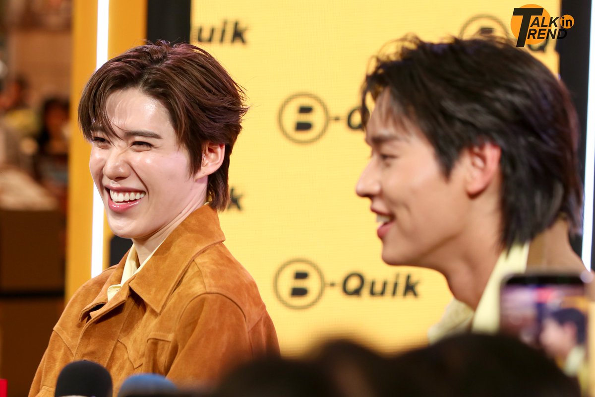 TalkinTrend's tweet photo. “บิวกิ้นพีพี” ร่วมสัมภาษณ์ในงานเปิดตัว “B-Quik EV PRO+”

MIKBKPP WITH BQUIK EV
#BQuikEVProPlus
#bbillkin #ppkritt https://t.co/t5wXTqGEmf