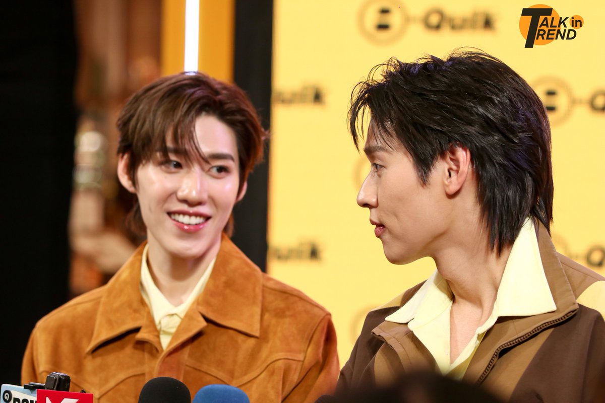 TalkinTrend's tweet photo. “บิวกิ้นพีพี” ร่วมสัมภาษณ์ในงานเปิดตัว “B-Quik EV PRO+”

MIKBKPP WITH BQUIK EV
#BQuikEVProPlus
#bbillkin #ppkritt https://t.co/t5wXTqGEmf