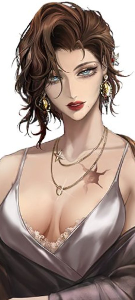LadyPearlLove's tweet photo. Before I get distracted again by her neckline, in this scene she still had her real eye🥰 https://t.co/du5eMlhhad
