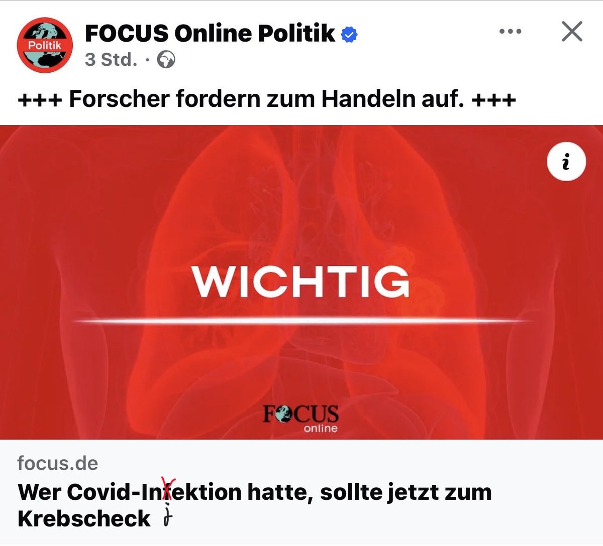 BenjaminJonas17's tweet photo. @focusonline .... Fixed it for you! https://t.co/nCMBmsDmbp