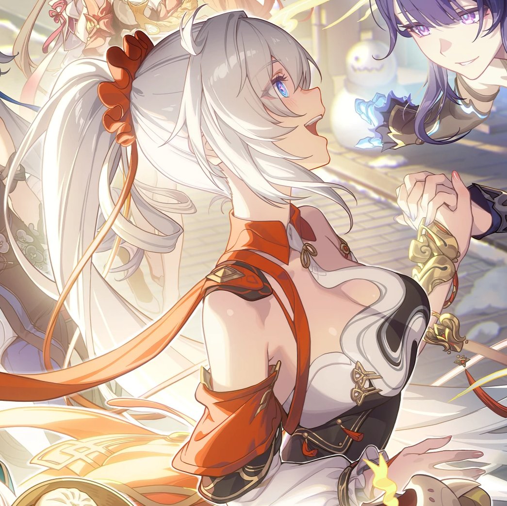 eIioholic's tweet photo. this artist always feeds us the most beautiful and cutieful kiana’s i’m so spoiled by their kiana art actually https://t.co/U2QkYkcAEj