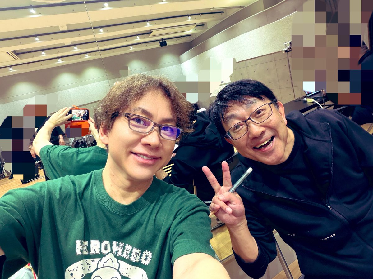 chikichikiko's tweet photo. 無惨様と仲良くお稽古でした🌖

#結びの風

私は回替わりゲストとして、10月7（水）夜と、10(土)夜のみ、#関俊彦 さんは全ステージにご出演です。

脚本は、これまでも数々お世話になってきた #山下平祐 さん♪

チケット発売中！ https://t.co/absoQ61KGh