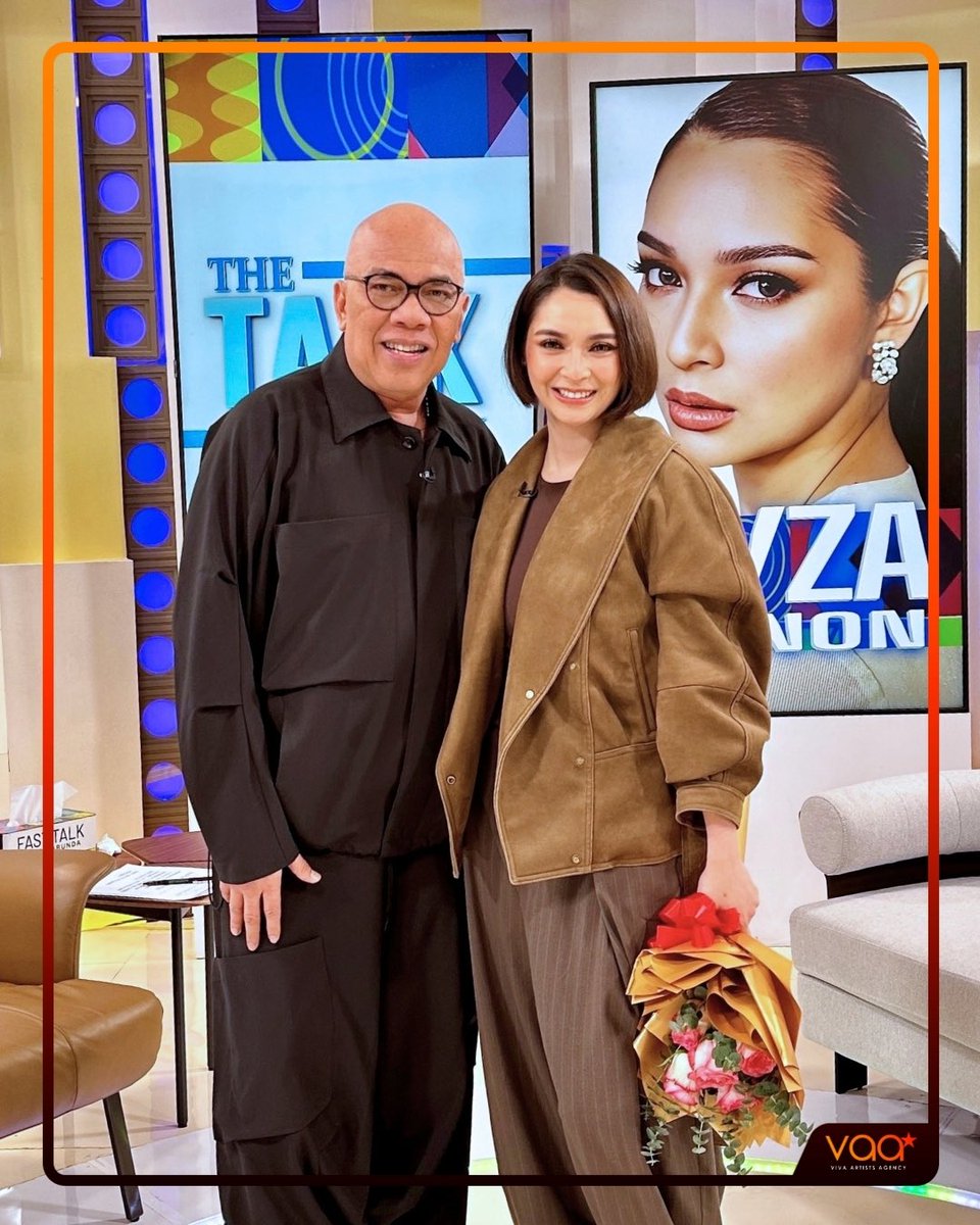 VivaArtists_'s tweet photo. LOOK: Ryza Cenon on Fast Talk with Boy Abunda 🧡
Watch the full episode on GMA Network's YT channel. ✨
#FastTalkWithBoyAbunda #RyzaCenon #VAA https://t.co/VpMhrbmTGw