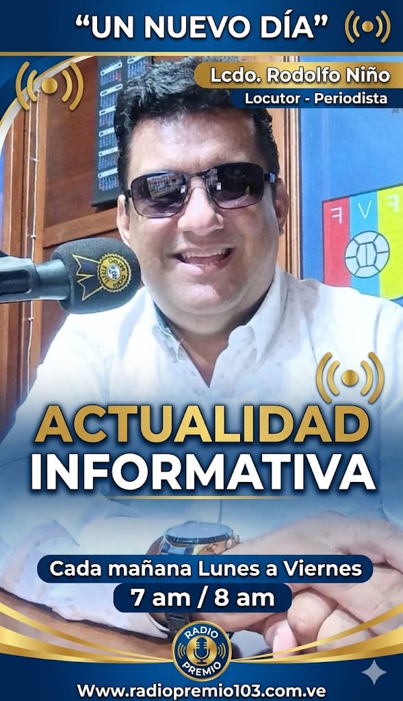 RadioPremio's tweet photo. Inicie cada dìa informado con Rodolfo Niño en Un Nuevo Dìa lunes a viernes 7 am.

https://t.co/k7EbeD50xs https://t.co/krgzV9MEk1
