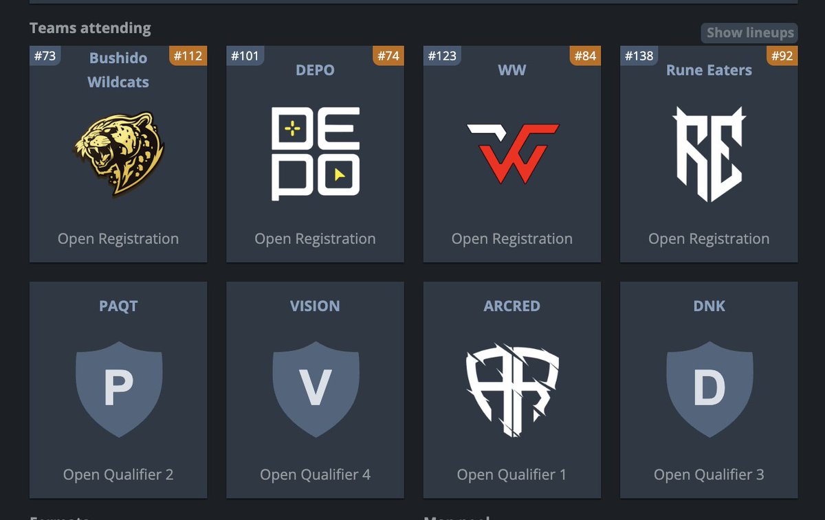 19sobirovv's tweet photo. two teams with highest vrs points and expected to fight for major spot in asia. current top 4 and streamers team got smoked by teams which are playing their first event with these rosters. what a shame asian cs. https://t.co/sqvu1CfKrx
