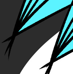 BIG_BOCCY's tweet photo. @RU1iybH5GT27638 It’s not perfect, but I find if you put dark grey behind, when using the fill tool, you will get better results! https://t.co/xymmtZUdbZ