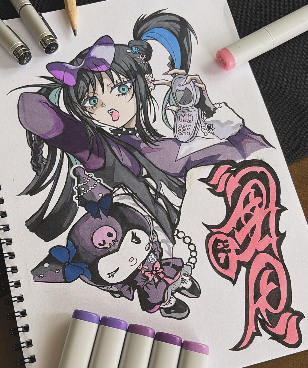_u_n_o_Adomin's tweet photo. 🥀💙DND💜☠️

#Adoart #模写 https://t.co/CYoUcIz0mF