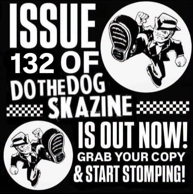 DOTHEDOGMUSIC's tweet photo. Issue 132 of Do The Dog Skazine is out now! Jam packed with essential global ska news &amp; reviews! So grab your copy &amp; start stomping!
Get your 4 issue subscription here…
https://t.co/ieJ5Ot63ny
#ska #2tone #dothedogskazine https://t.co/hErCeOynTu