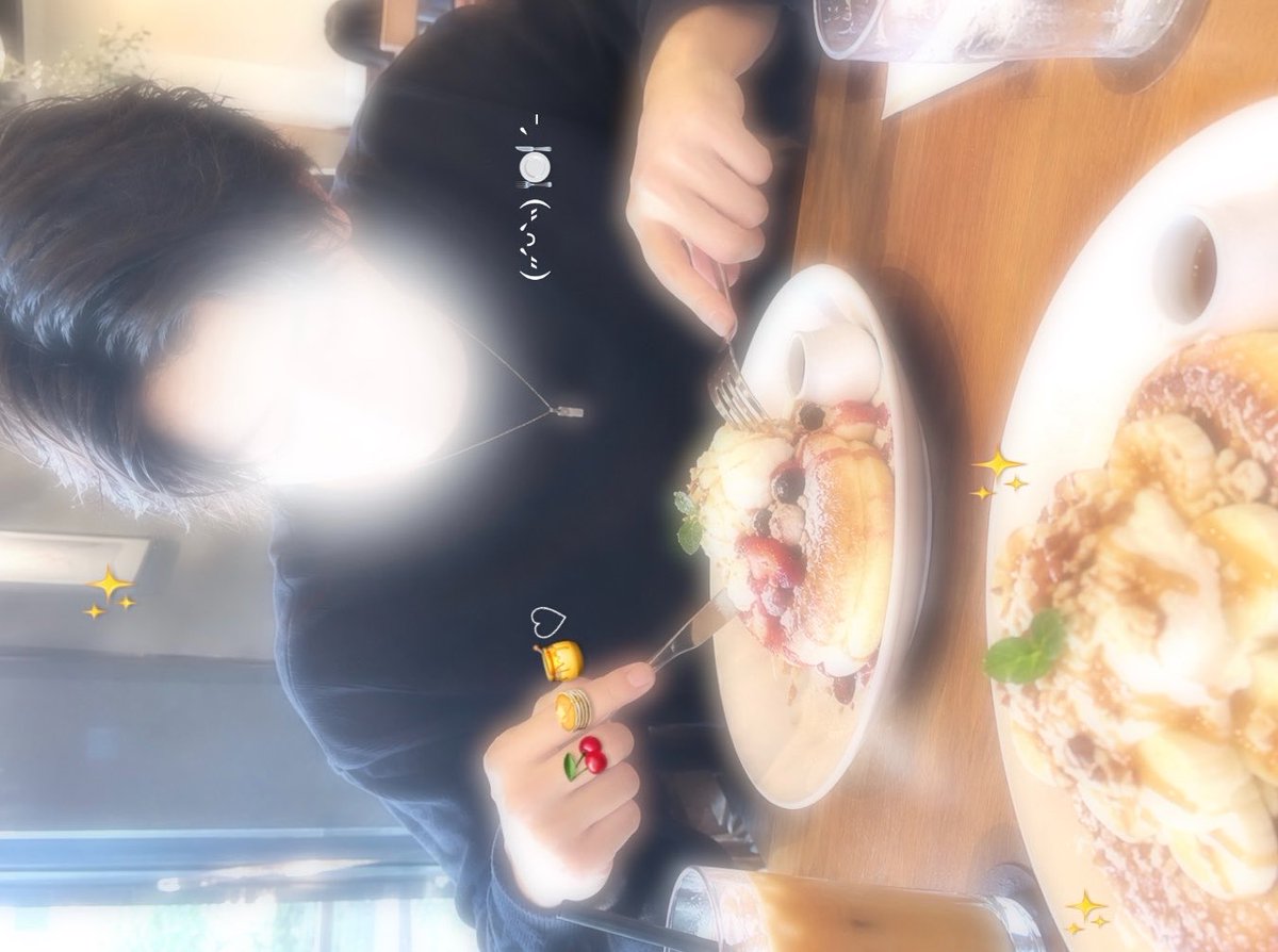 17__qi's tweet photo. 健全���ンチとっっってもたのしかった❤︎
色々頂いてる側なのにご馳走までしてくれて次回も会う約束しちゃった>⩊< https://t.co/sF7qYpWqHw