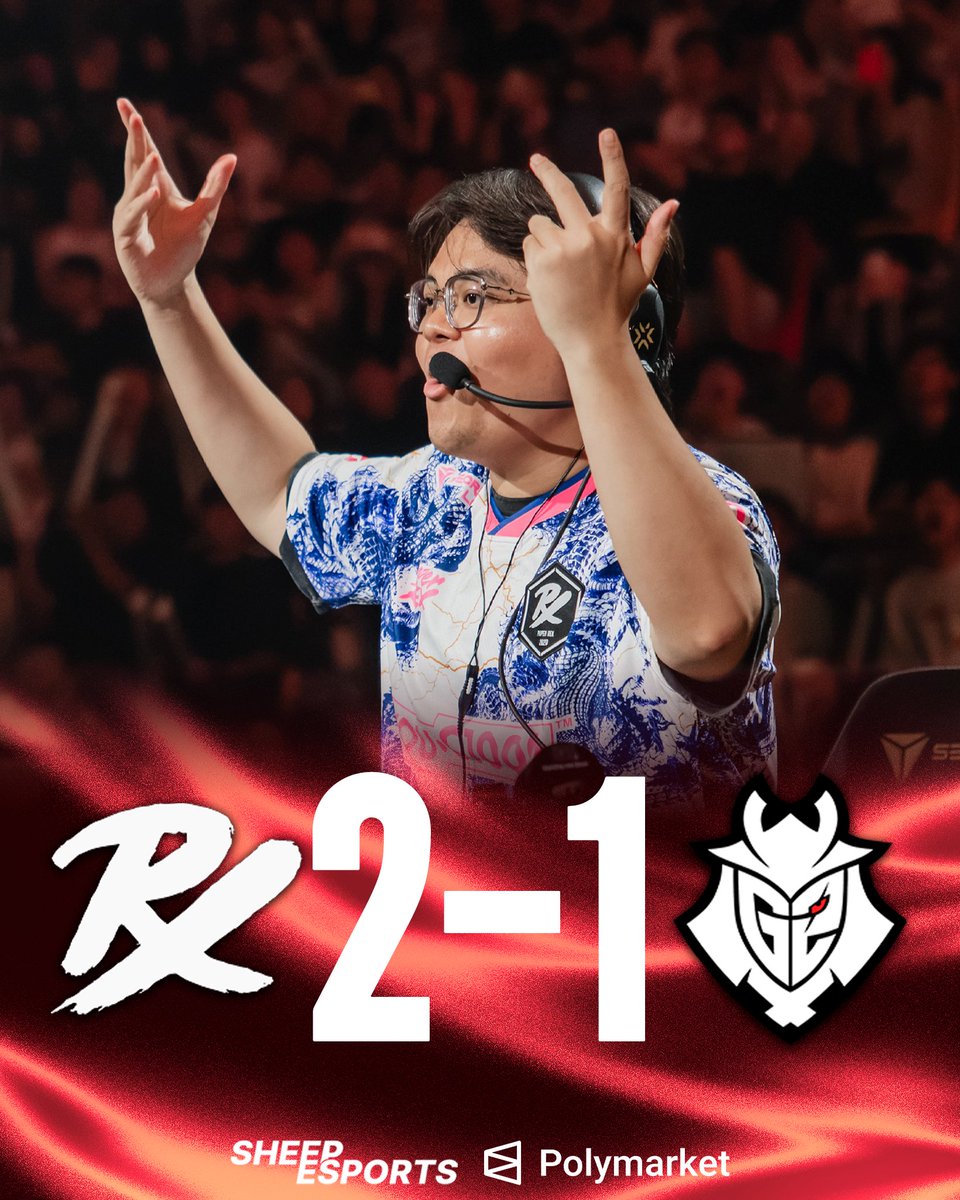 Sheep_VALORANT's tweet photo. PAPER REX 🇸🇬 REVERSE SWEEP G2 ESPORTS 🇺🇸 2-1!

🔹 Split: 9-13
🔹 Haven: 13-11
🔹 Lotus: 13-9

They advance to the Playoffs! G2 drop to the Decider Match against TYL/TL 🔜 https://t.co/maGrDUXApk