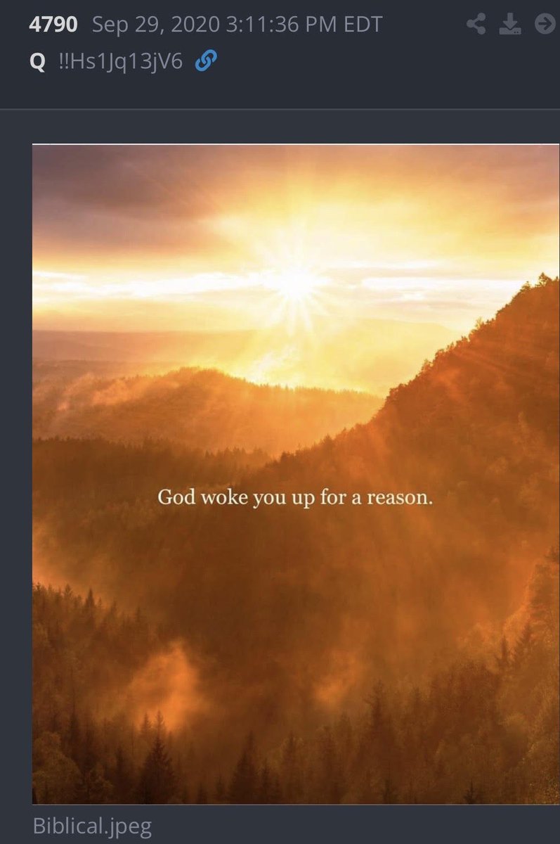 Back4TheStorm's tweet photo. Good morning, frens! 

Yes He did &amp; I'm beyond grateful however, I do ponder "why me"?  Anyone else ask themselves this? https://t.co/MZXONcSxXr