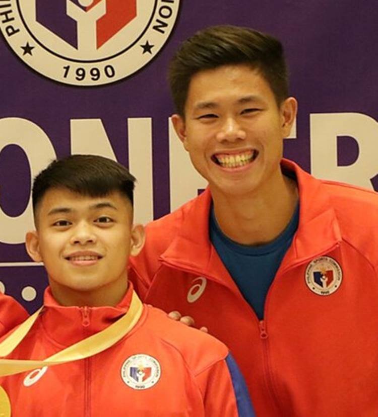 arciidmg15's tweet photo. This photo was taken in 2019 and 7 years later, both of them are still doing wonders in Philippine sports. Salamat sa inyo Carlos Yulo and EJ Obiena. Mabuhay kayo. #AsianGames2026 https://t.co/LIvVOITGzf