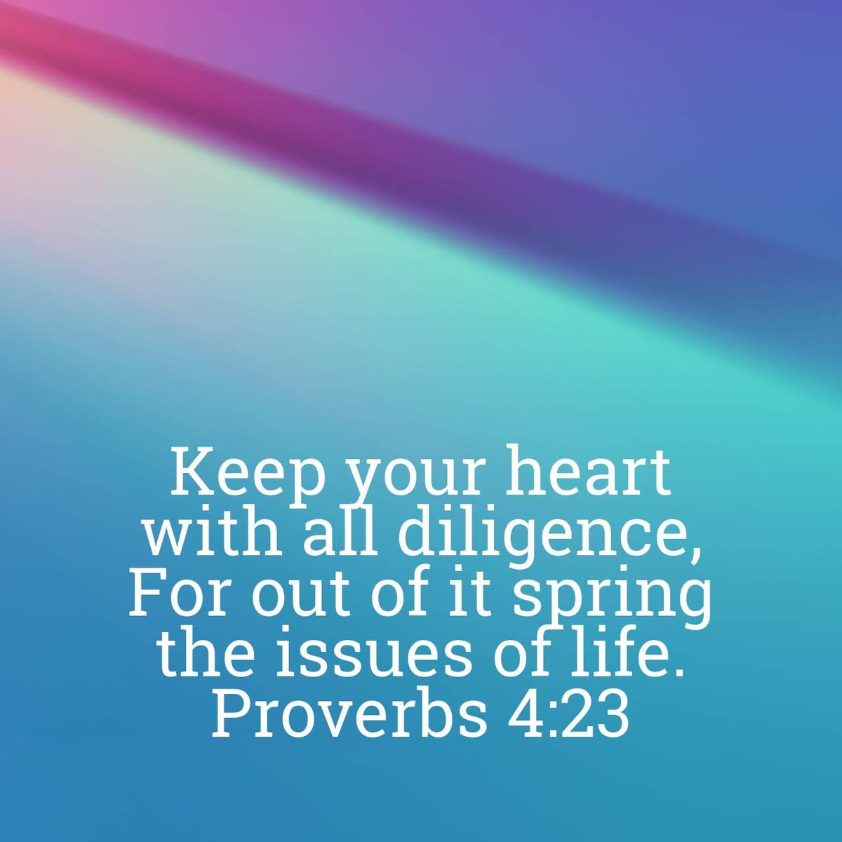 USMCRogue's tweet photo. “Keep your heart with all diligence, For out of it spring the issues of life.”
Proverbs 4:23
https://t.co/tS5VPCd6t0 https://t.co/5302Zs0s90