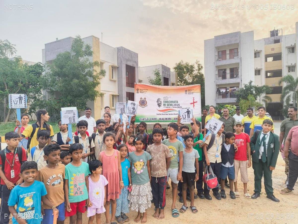 CiatCtr85137's tweet photo. Swachhata Hi seva campaign-2026 has been conducted at CIATS Kililiri on 29-09-2026
#SHS2026 #SwachhataHiSeva2026 https://t.co/RZF2Xw1NIc