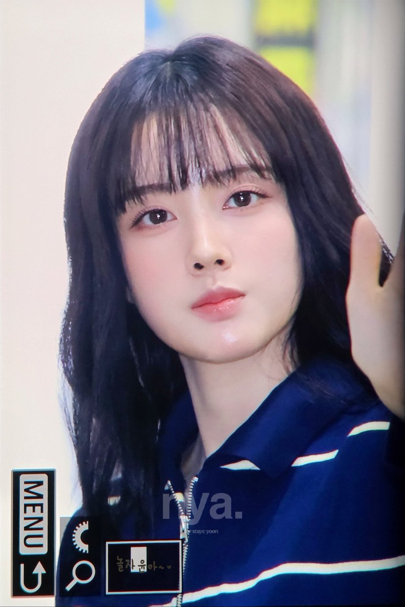 Nolzayoonah's tweet photo. 260929 가비의 슈퍼라디오💙

#STAYC #스테이씨 #윤 #yoon https://t.co/HhojgK8eDC