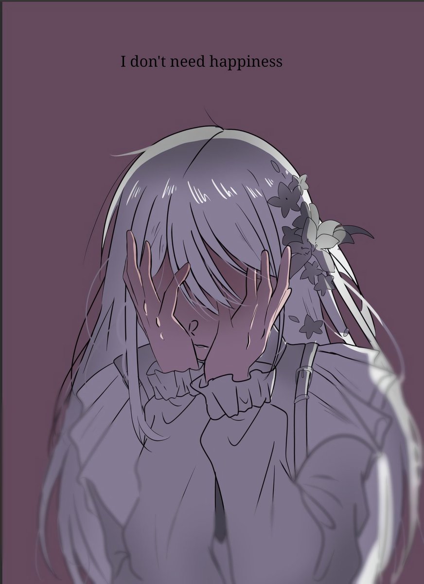 YokoYokosh1_yo's tweet photo. I draw this when my mental state is at its lowest point.

#millsage #bandoriart https://t.co/WQBdEkMA4r