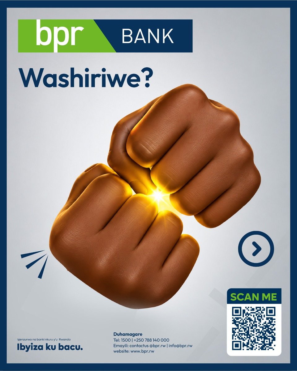 BPRbankrw's tweet photo. Washiriwe? 
Igurize agera kuri Miliyoni kuri terefone yawe, ukanze *150# cyangwa ukoresheje #BPRMobiApp. Ni Ako kanya!

#IbyizaKuBacu https://t.co/sYgZnpkFpe