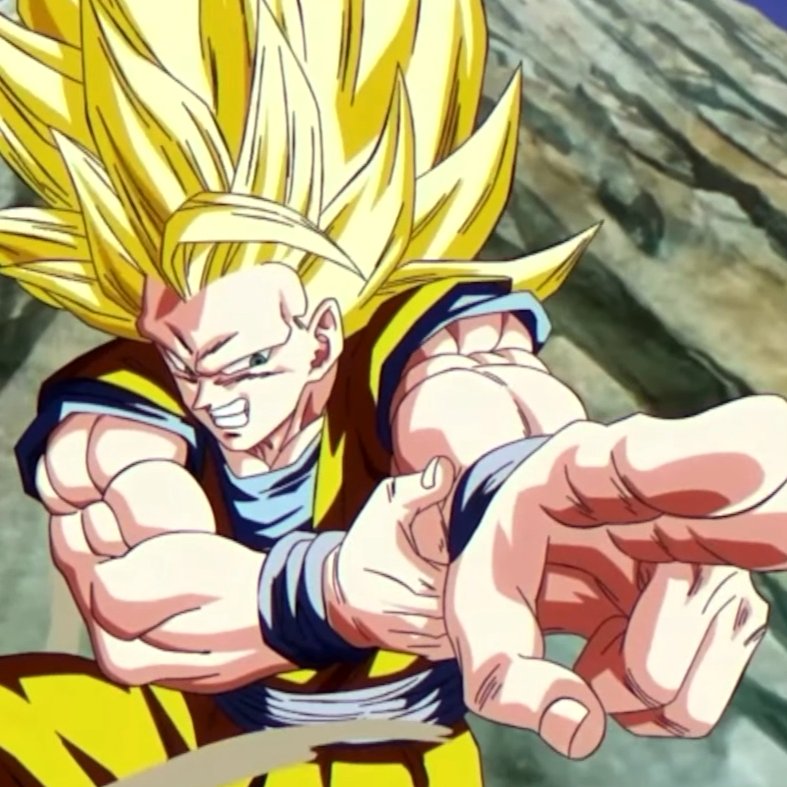 SLOplays's tweet photo. THIS NEW SSJ3 GOKU FRAME IS SO PEAK https://t.co/FSBhcKteba