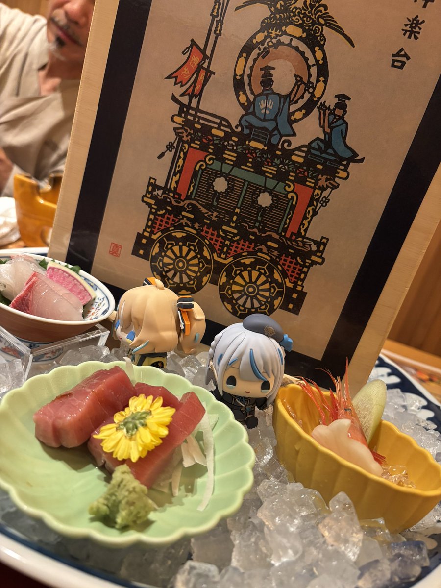 syunkatrainer's tweet photo. #見ていルカ  #あっぱれ配信中 
お休みに入ったルカちゃんとお熱のひなちゃんに飯テロ攻撃だ！
ｵﾘｬｰ!（っ'-')╮ =͟͟͞͞(🍚)

岐阜の下呂温泉でお泊まりだ〜！
飛騨牛…ｳﾏｳﾏ!

2人とも早く体調整えて美味しいもの食べてね！ https://t.co/7BtxBE9Edk