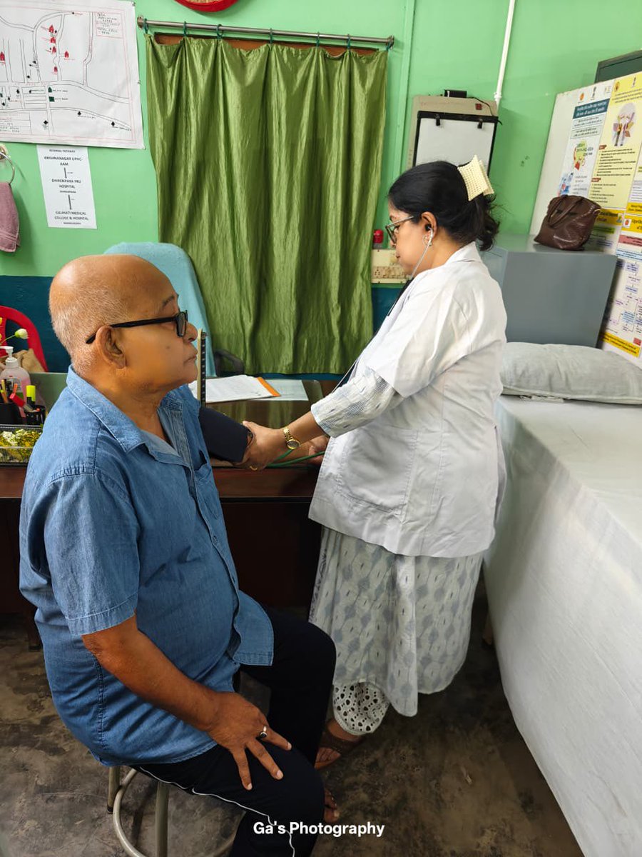 MetroNhm's tweet photo. World Heart Day was observed in the AAMs of Kamrup Metro through awareness meetings and screening of patients.
#WorldHeartDay 
#KamrupMetro https://t.co/7bBlnbfM84
