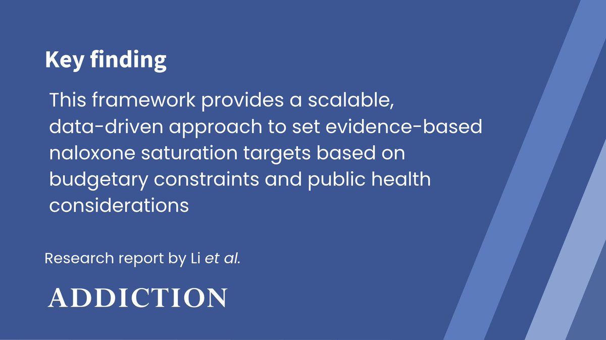 AddictionJrnl's tweet photo. A framework to determine naloxone saturation with simulation modeling and cost-effectiveness methods https://t.co/z48AAKkuQQ https://t.co/fGnhDuVpw9