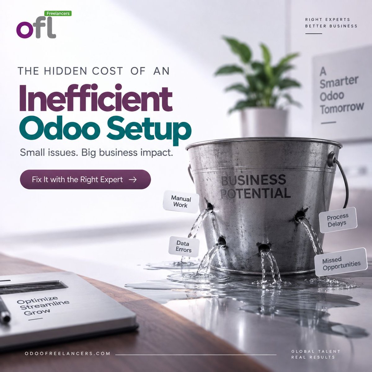 oflodoo's tweet photo. Small Odoo issues can lead to big business impact.

Manual work. Data errors. Process delays. Missed opportunities.

Get the right Odoo expertise to optimize, streamline, and grow.

🌐 https://t.co/UKI7YJXex0

#Odoo #OdooExperts #ERP #OdooFreelancers https://t.co/YwQSBWppnU