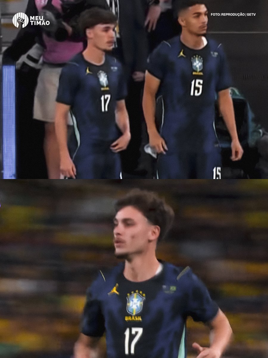 MeuTimao's tweet photo. Breno Bidon faz sua estreia com a camisa da Seleção Brasileira aos 42 do segundo tempo! 💎🇧🇷 https://t.co/obgVitAsYM