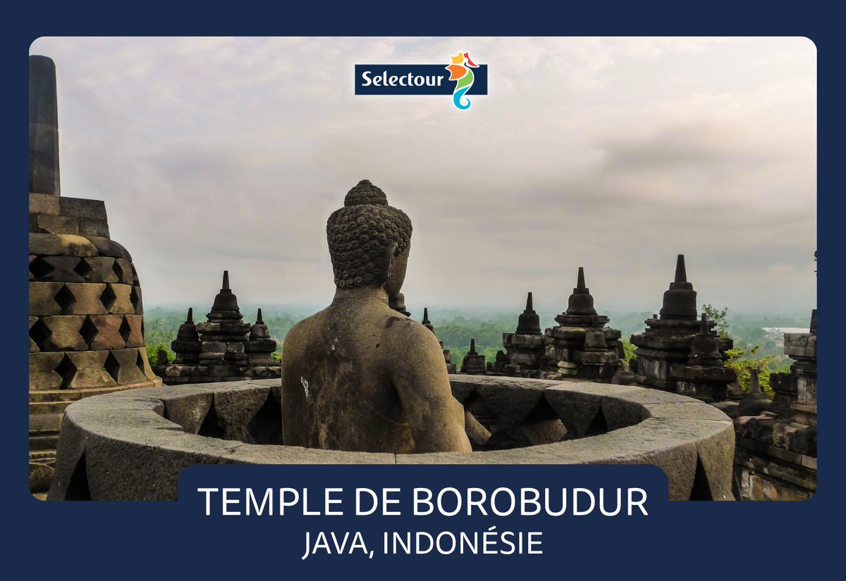 Selectour's tweet photo. Borobudur ressemble à une gigantesque pyramide… mais il s’agit en réalité d’un temple bouddhiste !
Son architecture compte des dizaines de stupas abritant des statues de Bouddha.

📍 Java, Indonésie

🇮🇩 Envie de découvrir les trésors de l’Indonésie ?👉 https://t.co/iRYlhW5r5E https://t.co/SlFxVVdUh5