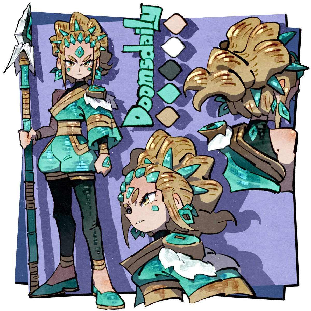 doomsdaily333's tweet photo. A random warrior
#Doomsdaily #oc https://t.co/T9KRxshylY