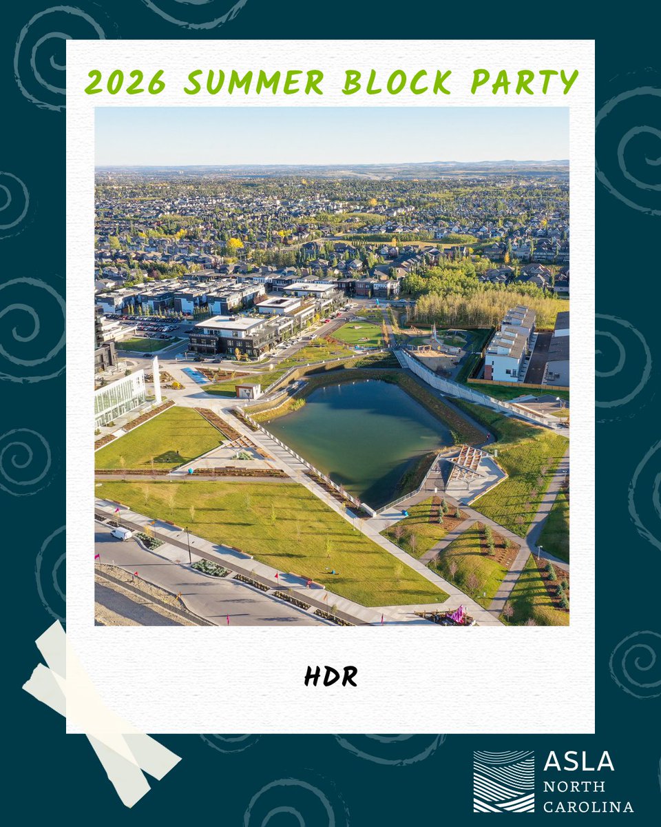 NC_ASLA's tweet photo. 🌟Member Spotlight🌟
At HDR, we create places that bring communities together today while remaining resilient for tomorrow. https://t.co/rKzllQT77z