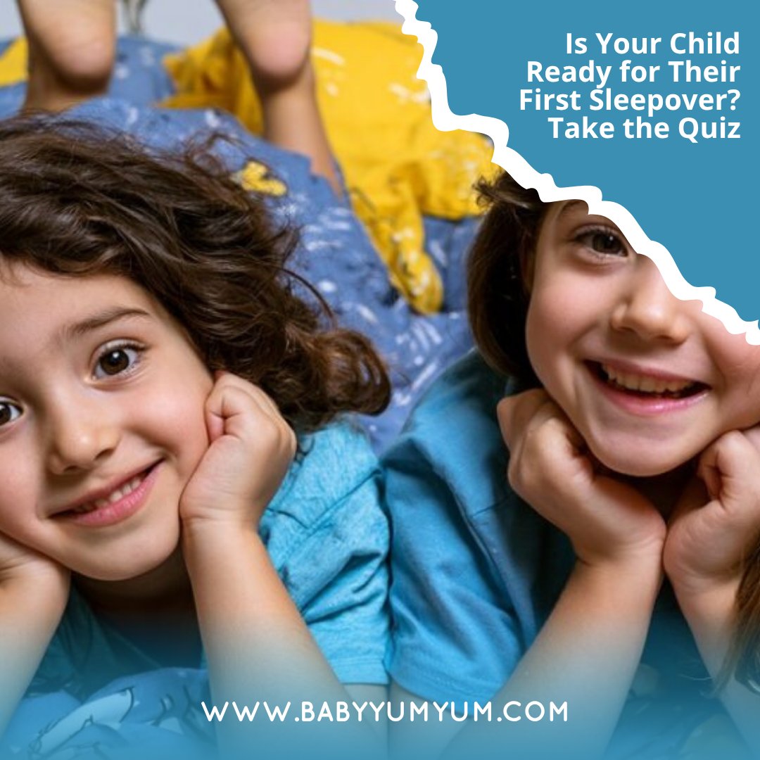BabyYumYumSA's tweet photo. Is your child really ready for their first sleepover? 💤
They might be excited to go, but are they ready to spend the night away from home?

👉 Take our quick quiz and find out if your child is ready for their first sleepover: https://t.co/TEDBjX7kn1 

#BabyYumYum #BYY #Sleepover #ParentingTips #Kids #Parenting