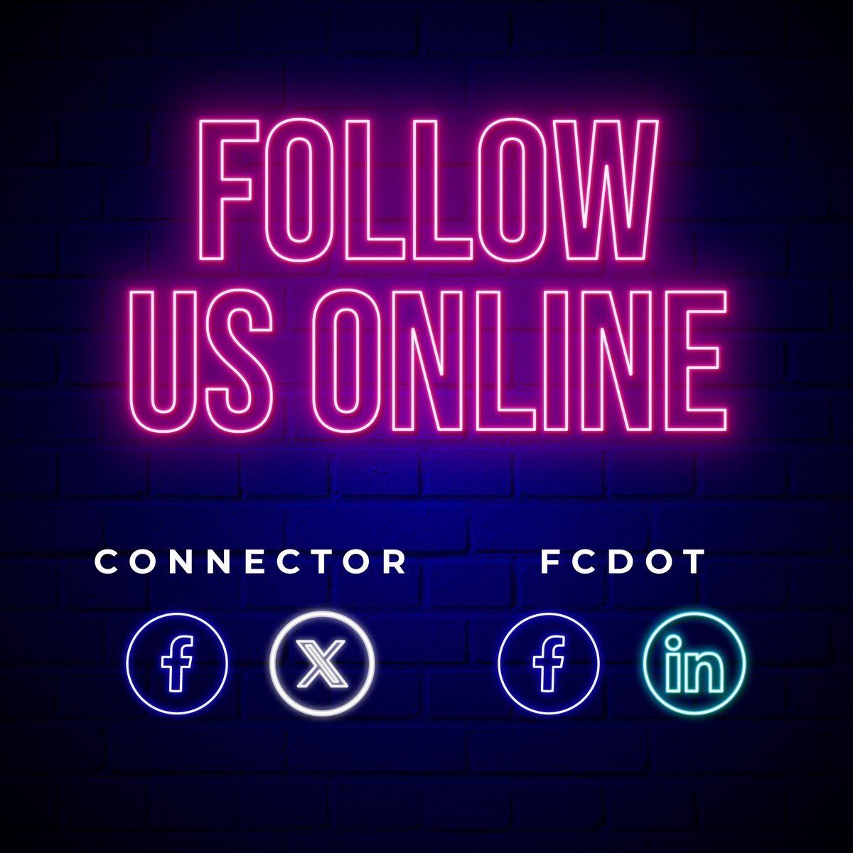 ffxconnector's tweet photo. 👀 Are you following us? 👀 

FCDOT and Fairfax Connector are available across three different social media channels:

FCDOT accounts: 
🚧 https://t.co/6xjn3r8Lrd
🚧 https://t.co/YWanEGfYGp

Fairfax Connector accounts: 
🚌 https://t.co/TX8Z2zbNMT
🚌 https://t.co/xhsYw0jSqn https://t.co/mck0WNm3T6