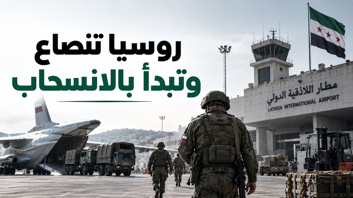 2254Ins's tweet photo. #روسيا لا تترك امتيازاتها في #سوريا طوعاً… بل حين تصبح كلفة البقاء أعلى من عائد السيطرة.
إعادة #مطار_اللاذقية إلى وظيفته المدنية ليست تفصيلاً تشغيلياً، بل اختبار مبكر لاستعادة #السيادة من القبضة الأجنبية.
إذا بدأ تقليم #النفوذ الروسي من #الساحل، فالسؤال التالي يصبح: متى تُفتح كل القواعد الأجنبية على طريق الخروج؟