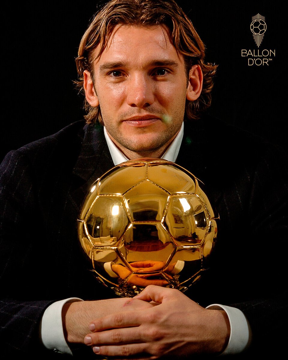 ballondor's tweet photo. HAPPY BIRTHDAY, ANDRIY SHEVCHENKO! 🇺🇦⚡️

The 2004 Ballon d'Or winner turns 50 today. 🎂

Ukraine's all-time top scorer and a Milan icon.

Relive his golden legacy at ➡️https://t.co/8g4UZ1IXEp

#ballondor #shevchenko #ukraine https://t.co/vsn3kFzYb3