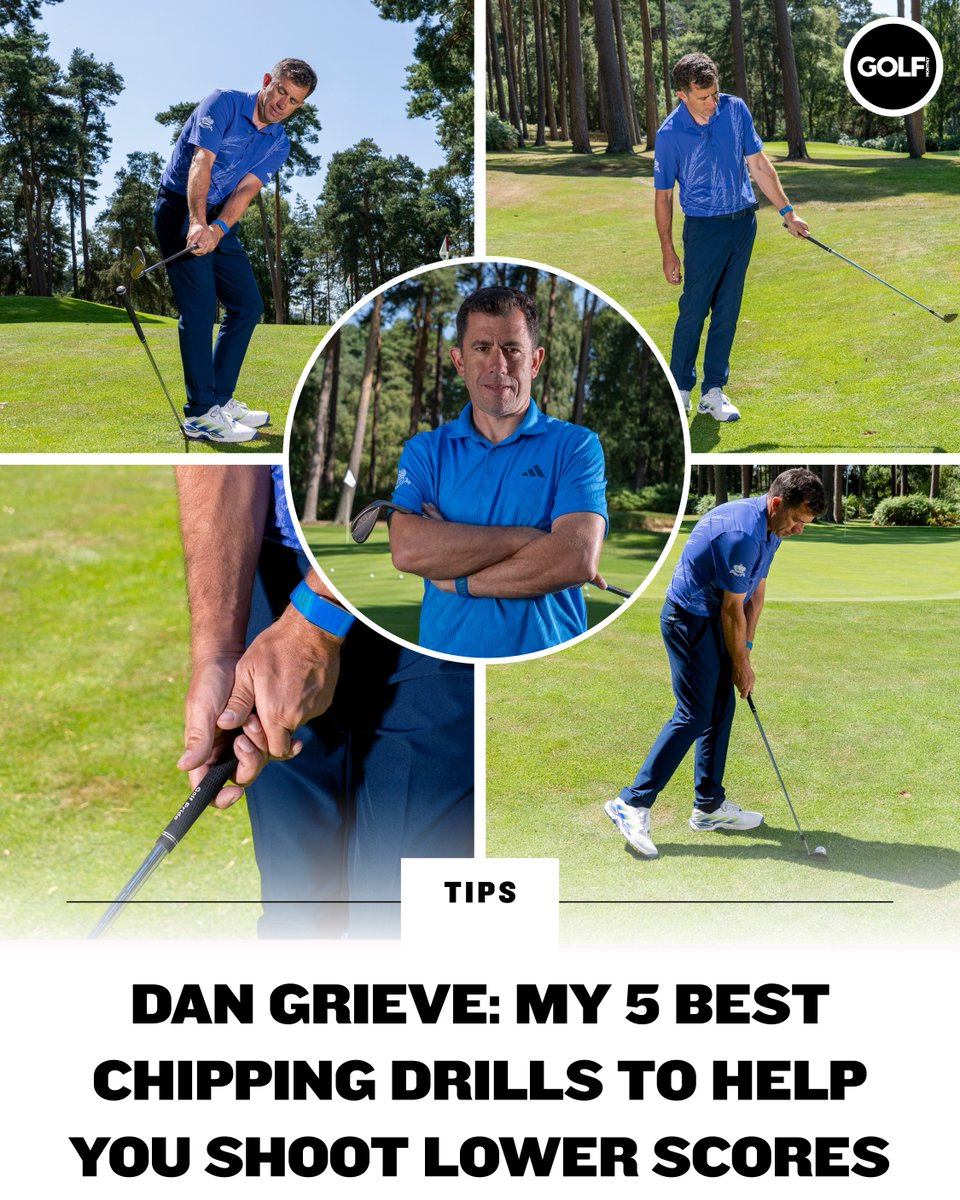GolfMonthly's tweet photo. Short game guru Dan Grieve shares his five favorite chipping drills that will help you to sharpen up your play around the greens: https://t.co/xoAa40yj2U https://t.co/t0iGYnb9Ic