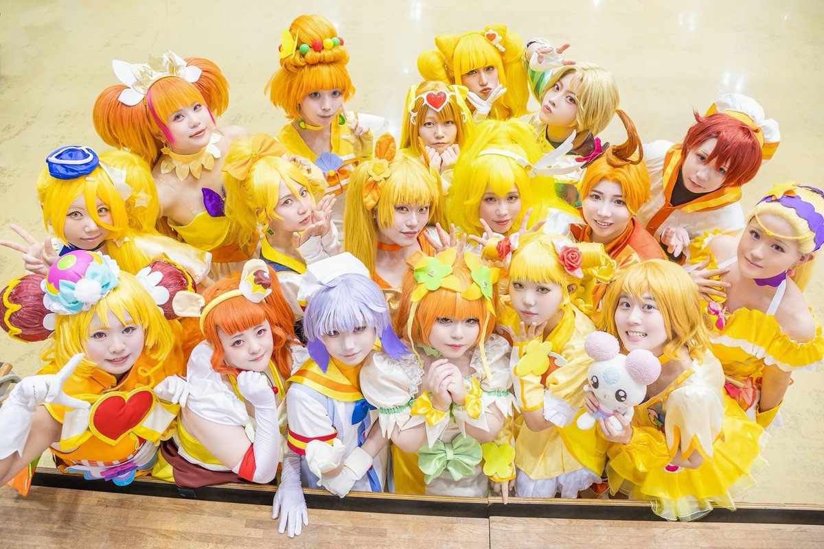 Cos_Pippilotta's tweet photo. ※Cosplay　　🖌️ℙ𝕣𝕖𝕔𝕦𝕣𝕖 𝕔𝕠𝕝𝕠𝕣 𝕡𝕒𝕝𝕖𝕥𝕥𝕖🎨

　　　　💛💛𝐓𝐞𝐚𝐦 𝐘𝐞𝐥𝐥𝐨𝐰 ＆ 𝐎𝐫𝐚𝐧𝐠𝐞🧡🧡

📷️ @TonyCosptony
#プリキュアオータムパーティ2026
#プリオータム2026
ﾒﾝﾊﾞｰはﾘﾌﾟへ↓ https://t.co/dwi5gECo3v