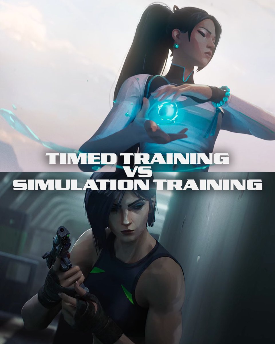VALORANTukn's tweet photo. Which morning routine do you prefer? #AlphaVsOmega https://t.co/JSKEkL2HPc