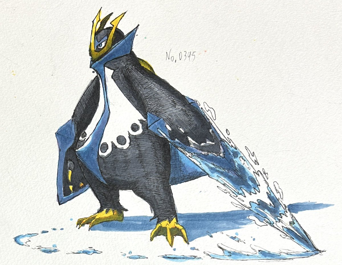 TJ6aFAChQ3h4Fs9's tweet photo. エンペルト描きました‼️
#ポケモン
#ポケモンイラスト
#ポケモンファンアート
#エンペルト https://t.co/9ePhvMM2fE