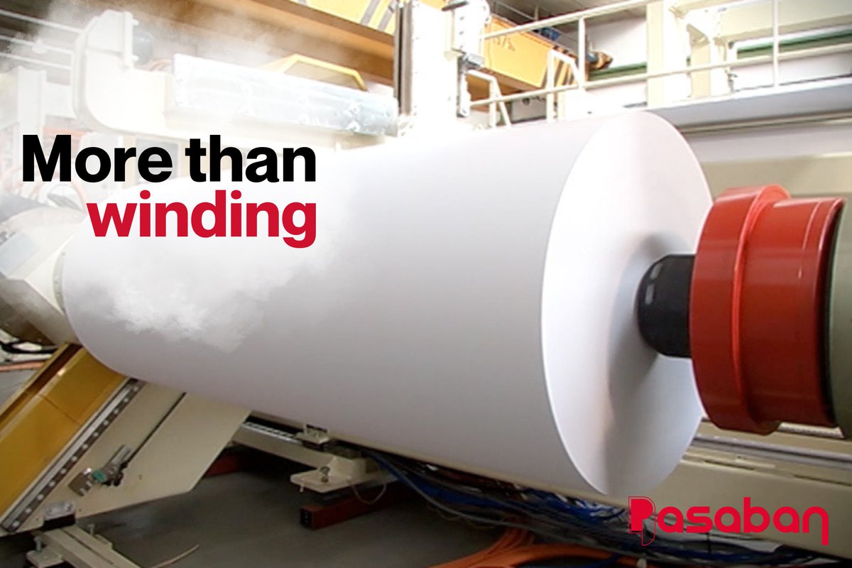 PasabanMachines's tweet photo. More than #winding.
We combine #mechanical #robustness, #automation and #precise #control to deliver reliable #reel #production.

➡ https://t.co/735smiY5tT

#Winders #PasabanMachines #PaperIndustry https://t.co/VuszsA7Szj