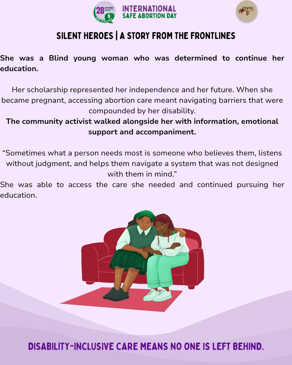 Wewin_nig's tweet photo. Behind every hotline call answered, every support rendered is a person with a story.

Fear. Questions. Uncertainty. Hope.

These are the people at the heart of the work; and the reason compassionate, accessible SMA support matters.
#SilentHeroes #SolidarityInAction #September28 https://t.co/ExFDHXV0L7