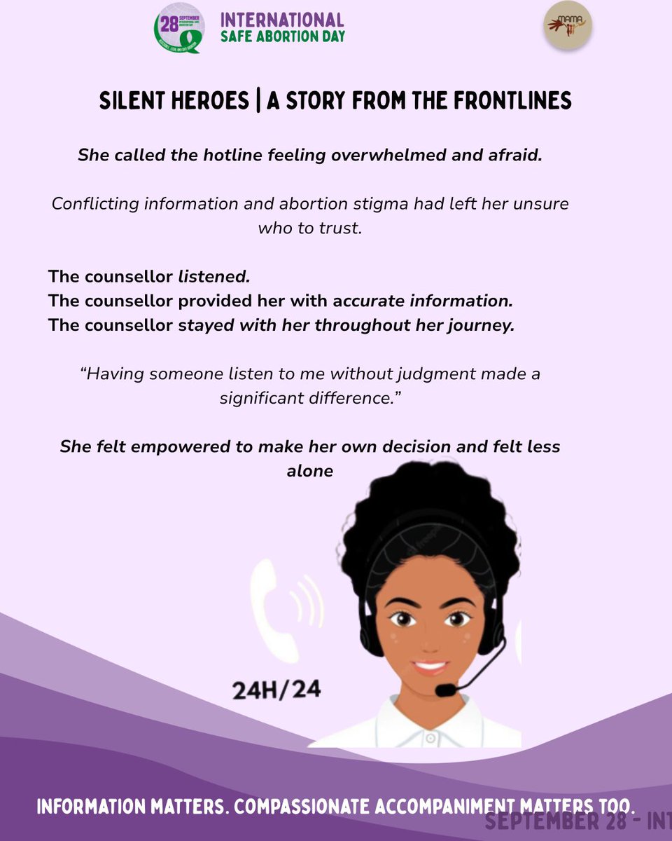 Wewin_nig's tweet photo. Behind every hotline call answered, every support rendered is a person with a story.

Fear. Questions. Uncertainty. Hope.

These are the people at the heart of the work; and the reason compassionate, accessible SMA support matters.
#SilentHeroes #SolidarityInAction #September28 https://t.co/ExFDHXV0L7