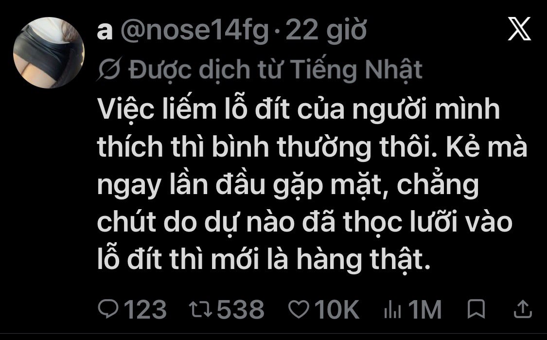 AmberThu90's tweet photo. X đúng là nơi có thể chia sẻ bất cứ suy nghĩ nào ? 😂

Nhưng mà ta thích .... 😊 https://t.co/IADTYvwZPL